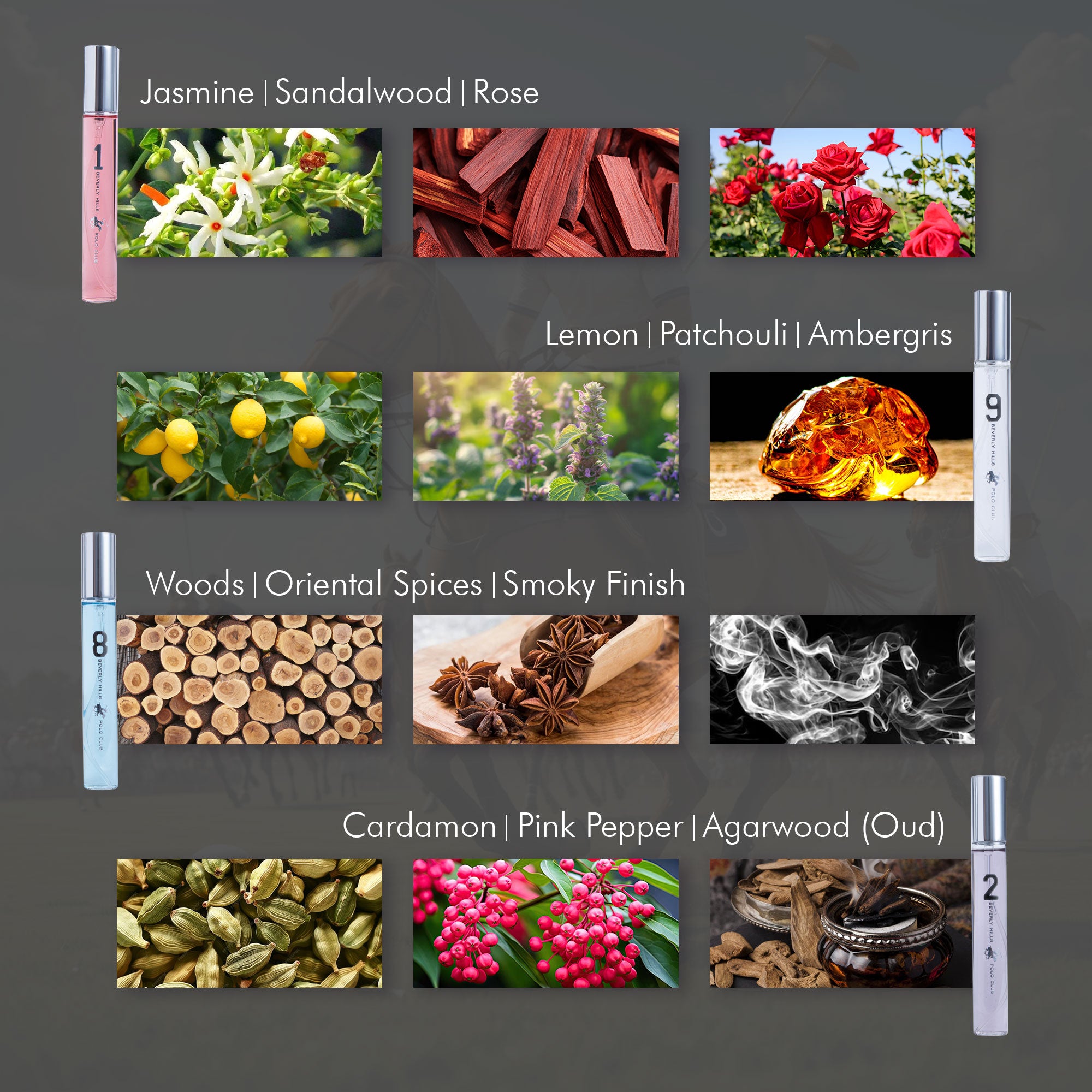 Series Collection Perfumes for Mens (16ml x 4) - Combo Pack