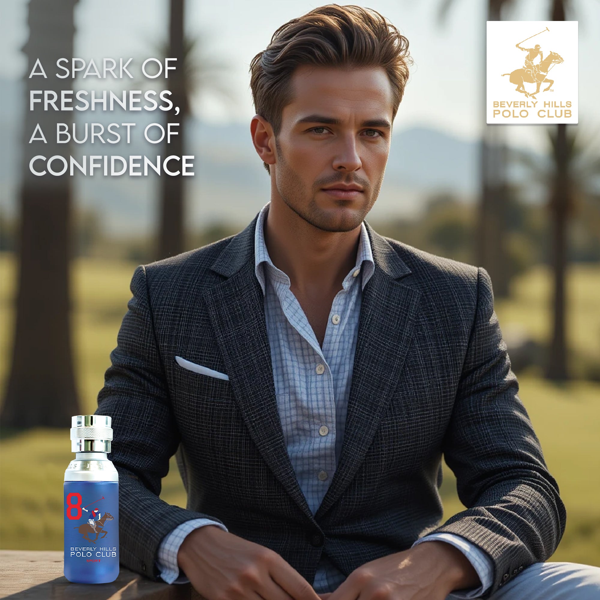 Sports No.8 Eau De Toilette For Men, EDT FOR MEN