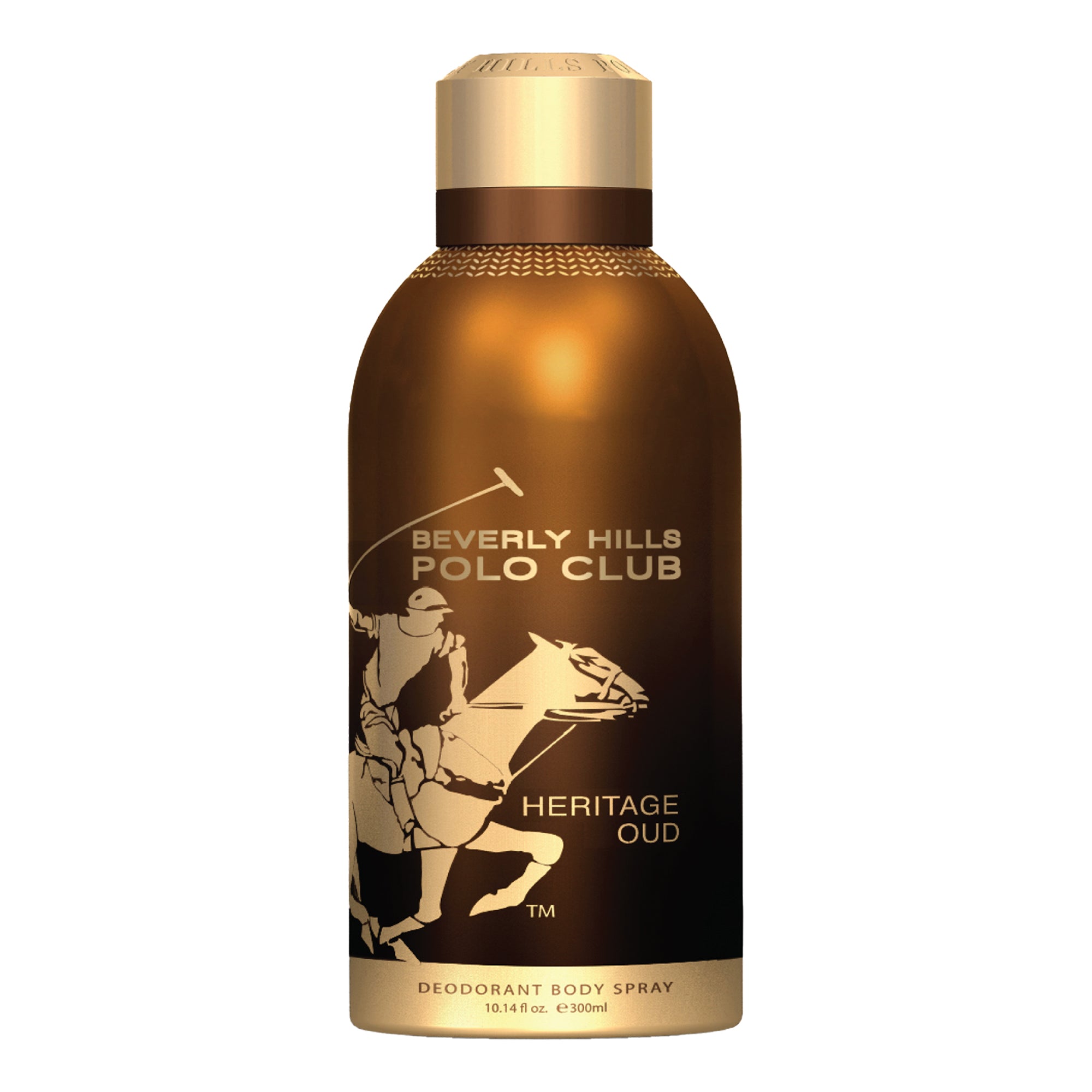 Heritage Oud Prestige Parfum Body Spray - 300 ml, Deodorant for Men