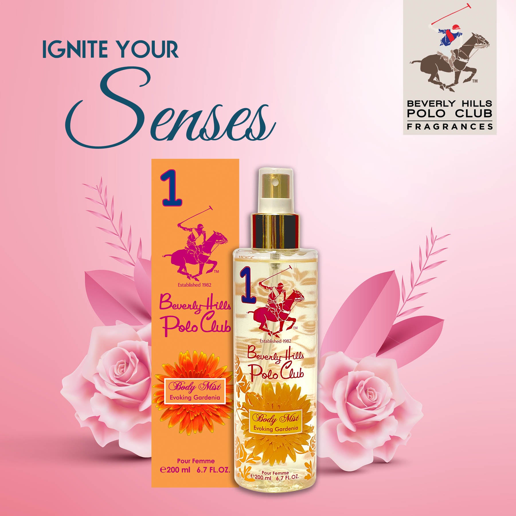 Beverly Hills Polo Club Body Mist for Women